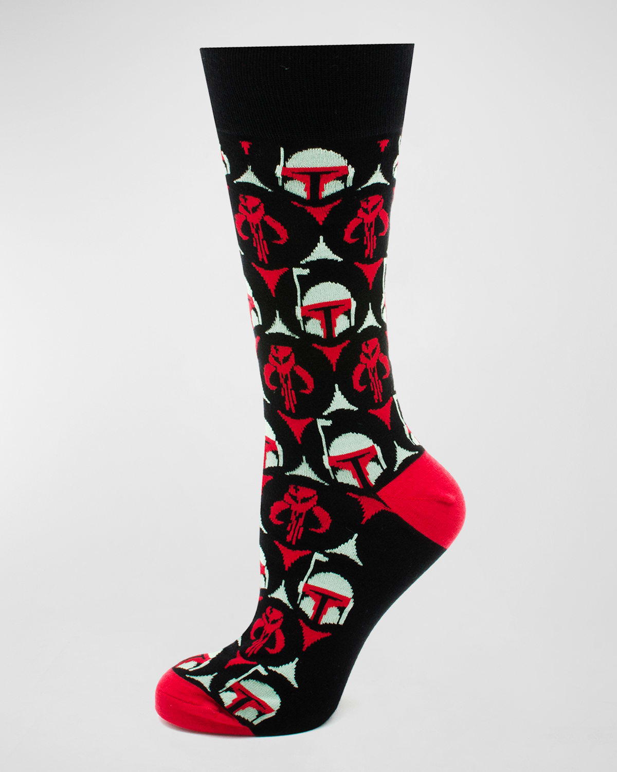 Cufflinks, Inc Star Wars Boba Fett Bounty Hunter Socks In Black