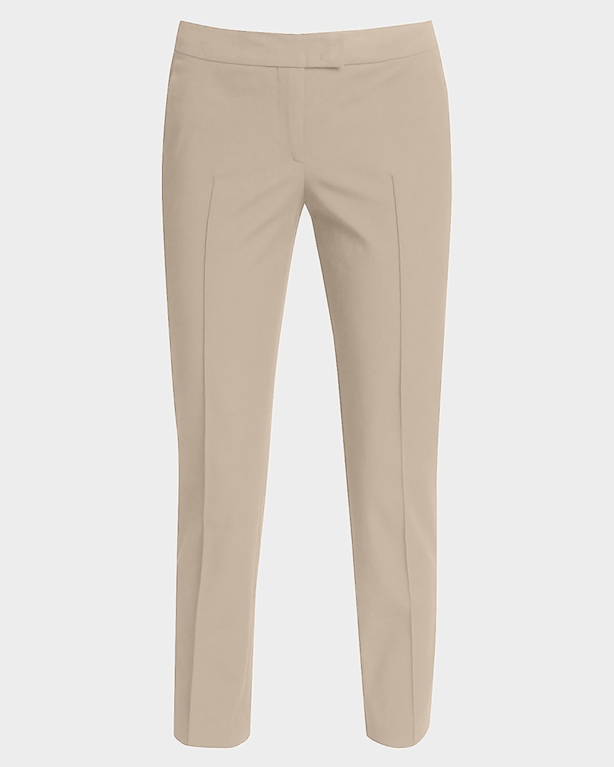 Cotton Stretch Cropped Pants