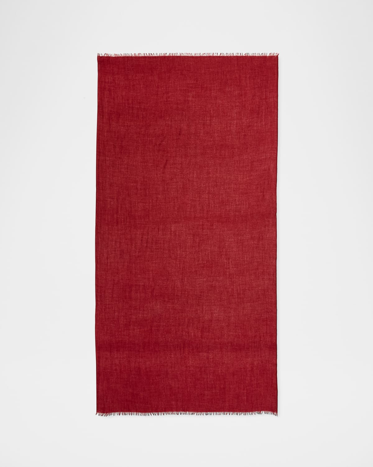 Sofia Cashmere Lightweight Cashmere Scarf In Burgundy