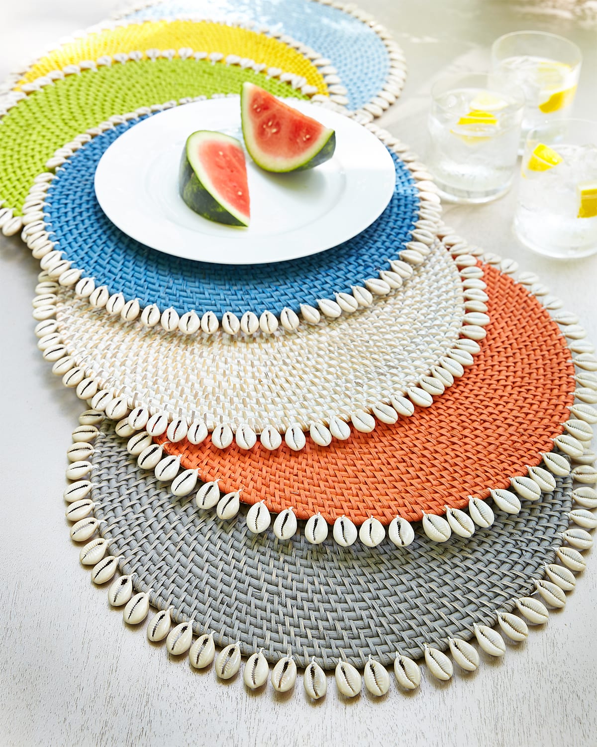 MODE LIVING CAPIZ PLACEMATS, SET OF 4 
