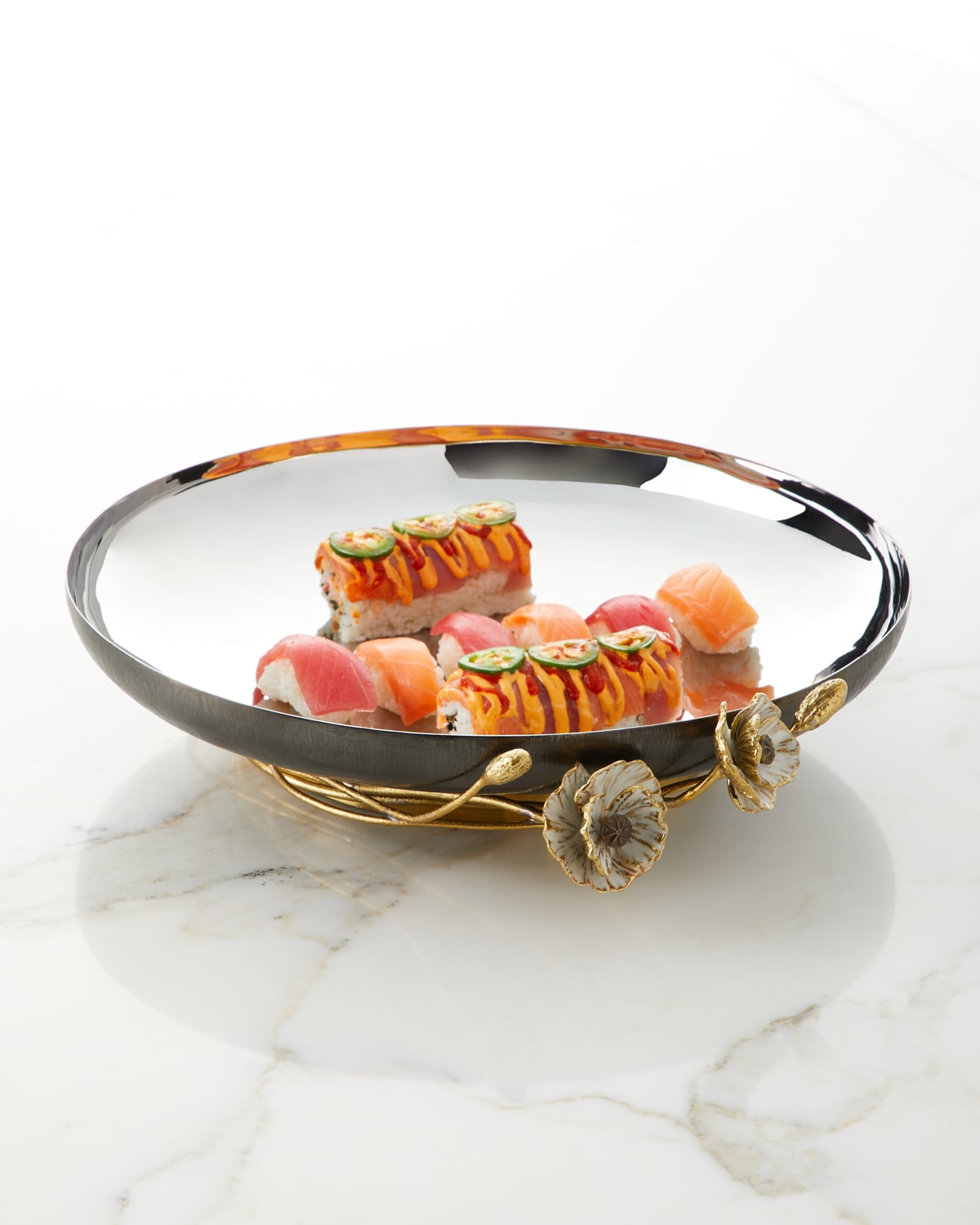 Michael Aram Anemone Large Footed Platter