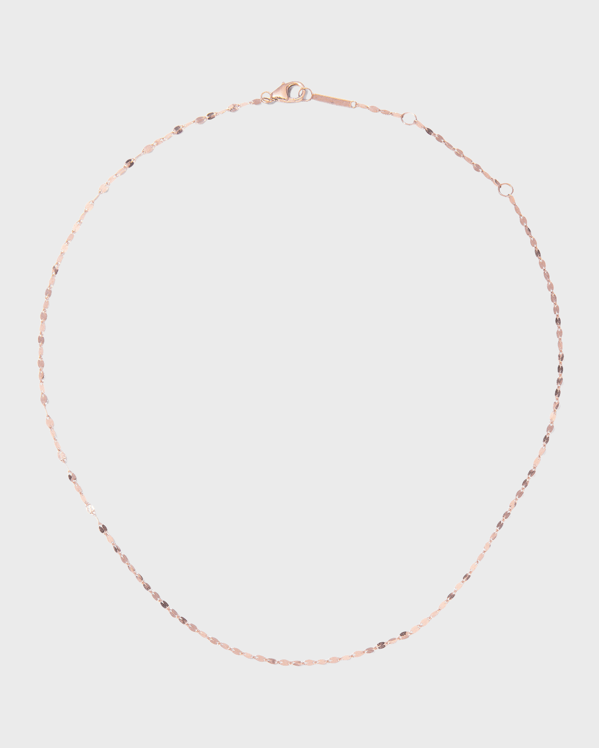 14k Large Nude Chain Choker Necklace