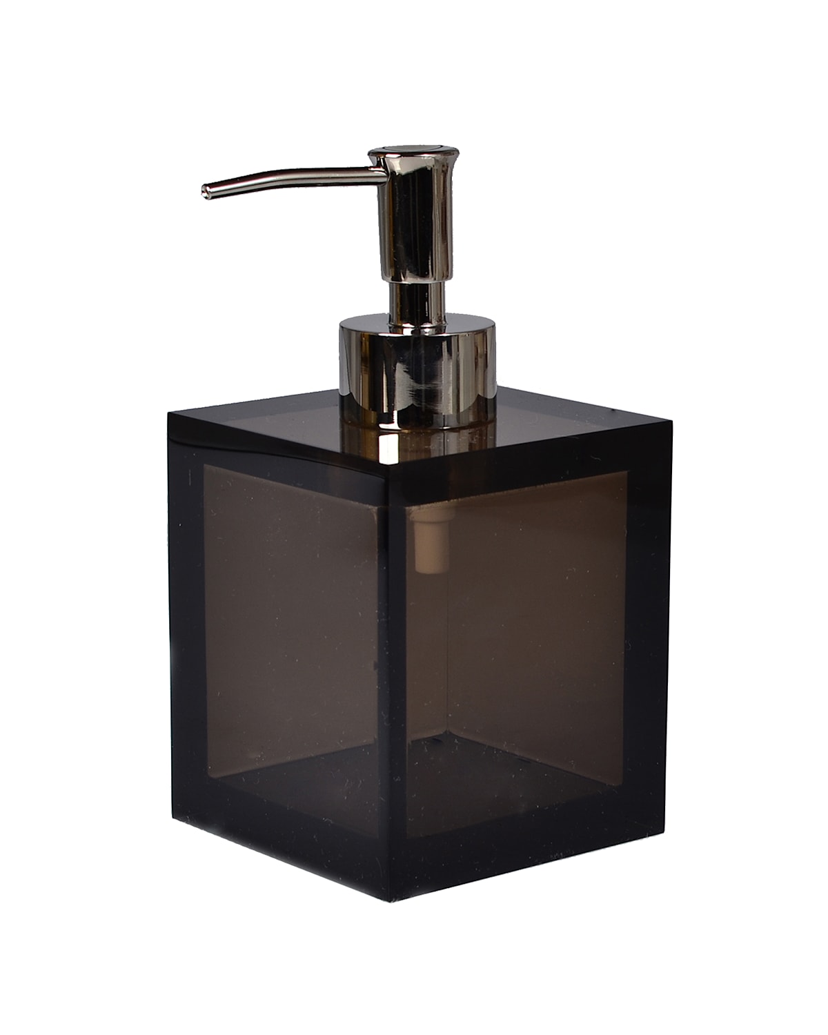 Mike & Ally Smoked Ice Lucite Pump In Smoked