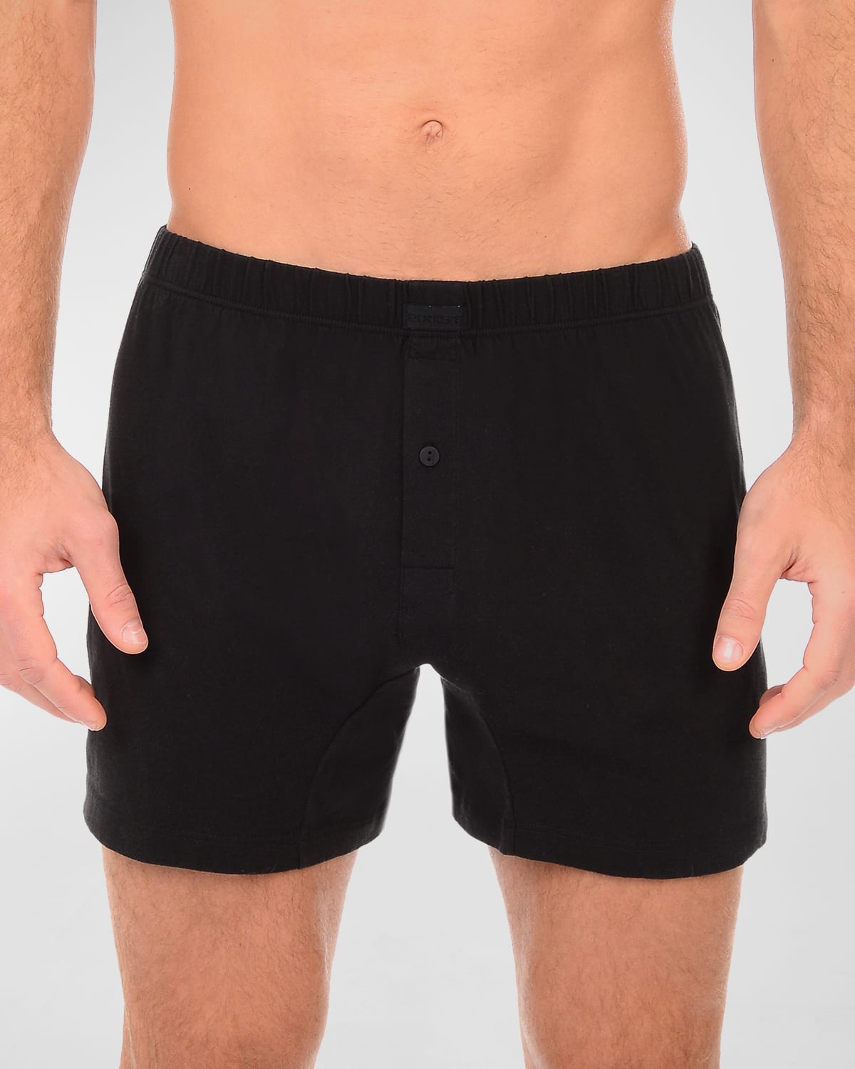 2(x)ist Pima Cotton Knit Boxer In Black