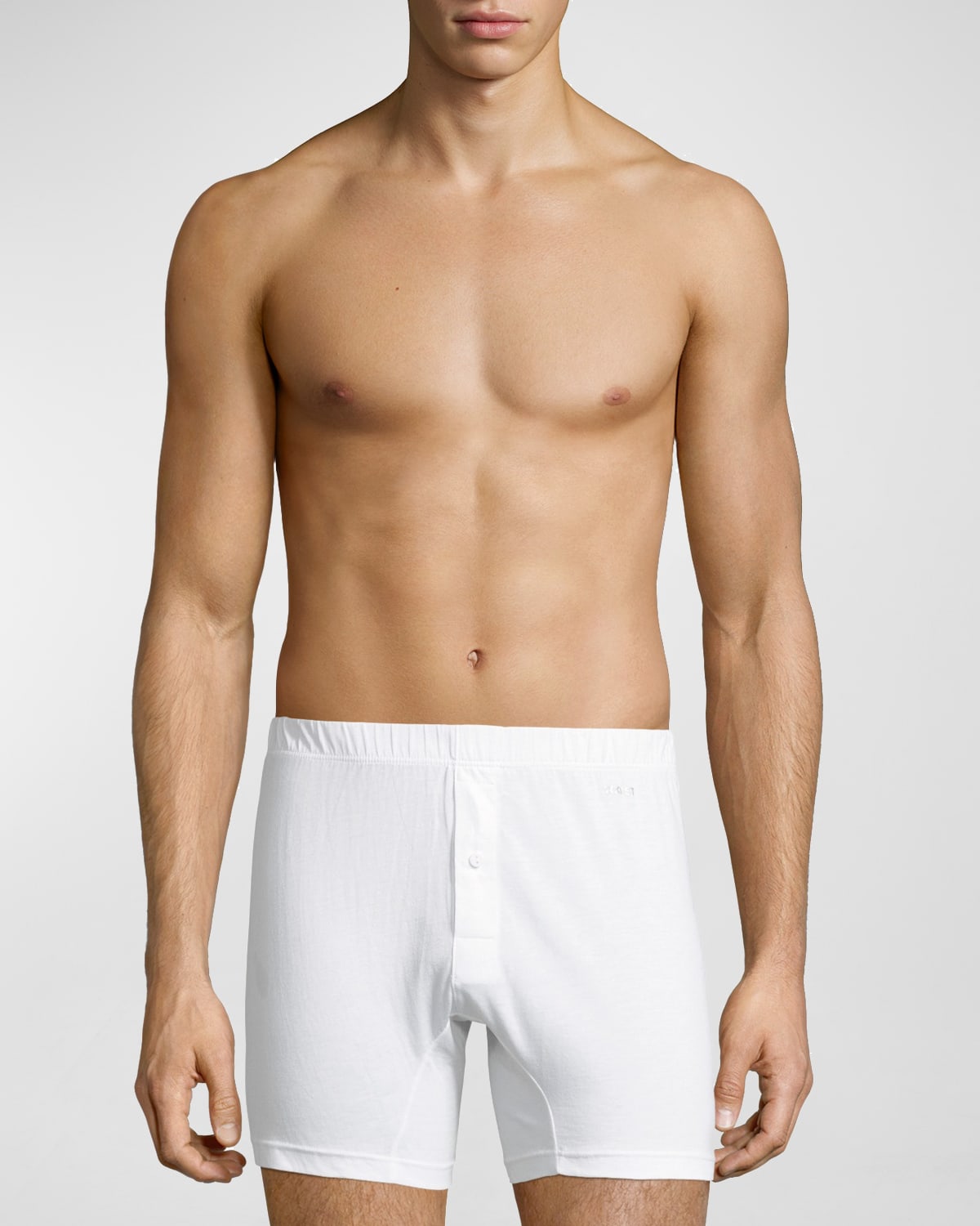 Shop 2(x)ist Pima Cotton Knit Boxer In White