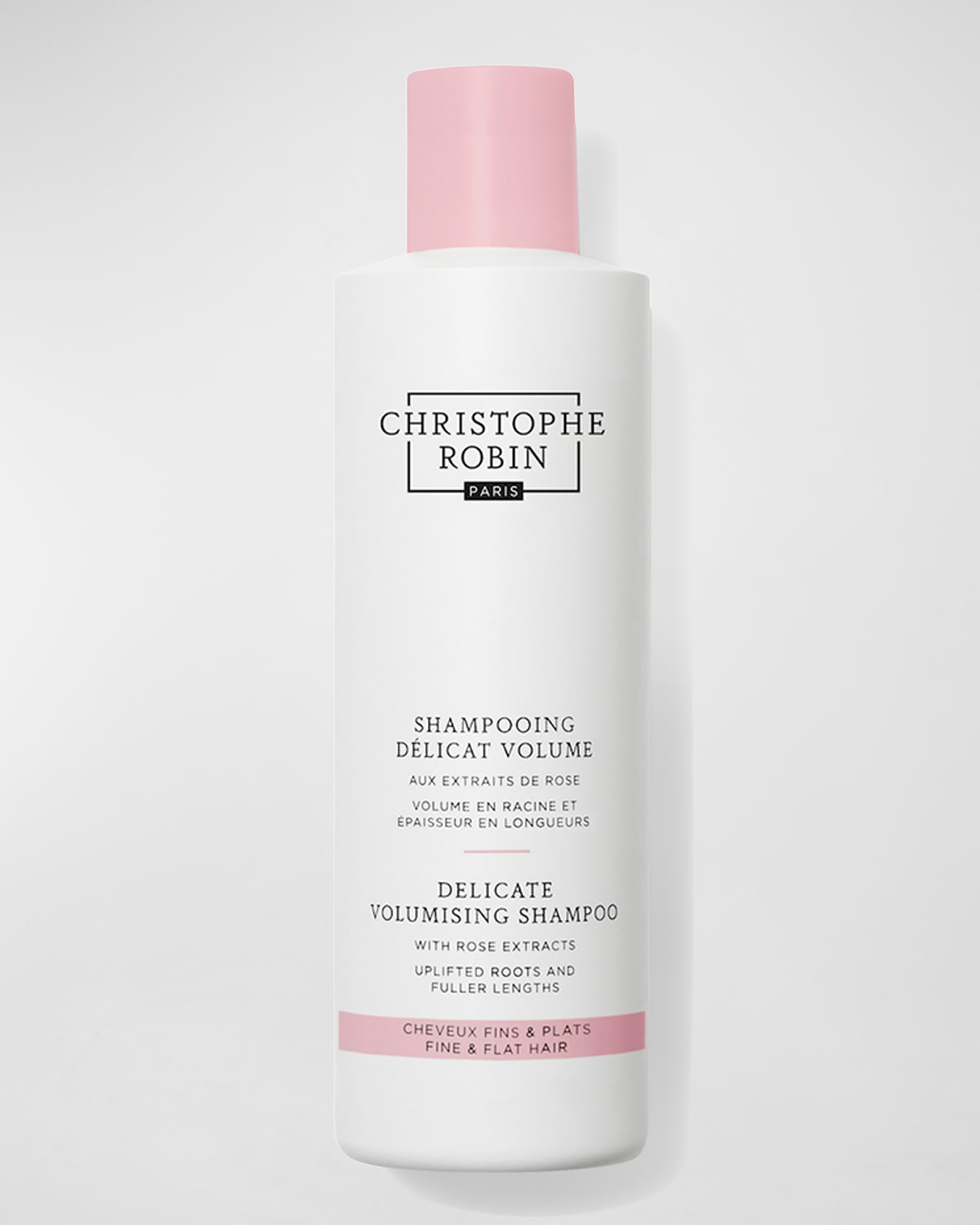 Christophe Robin Delicate Volumizing Shampoo with Rose Extracts, 8.4 oz./ 250 mL