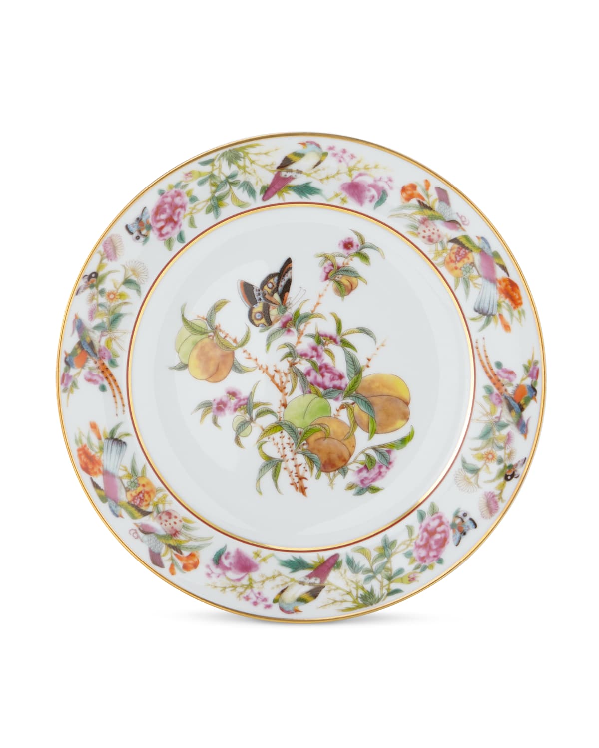 Vista Alegre Paco Real Orange Dessert Plate In Multi Pattern
