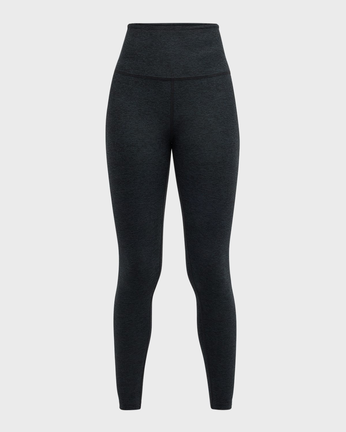 Beyond Yoga At Your Leisure High Waist Leggings In Grey Sage Heather