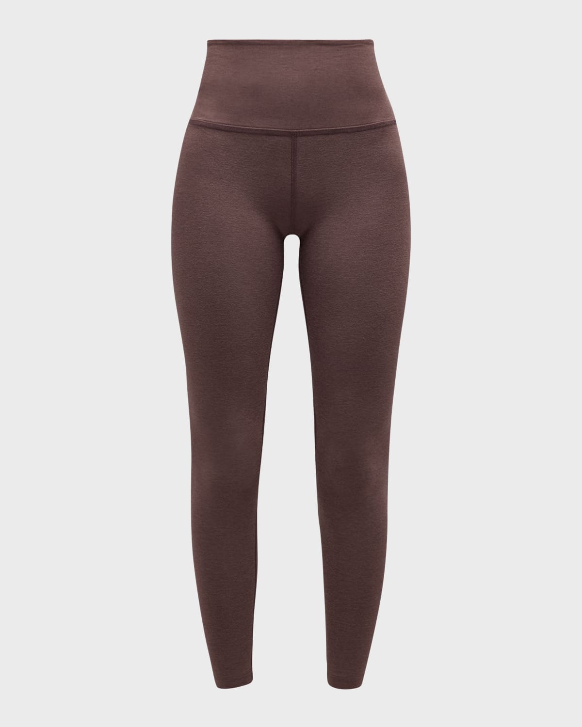 Beyond Yoga Spacedye Caught In The Midi High Waisted Legging In Truffle Heather