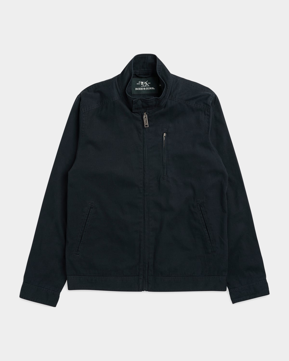 Shop Rodd & Gunn Armitage Cotton-twill Jacket In Navy