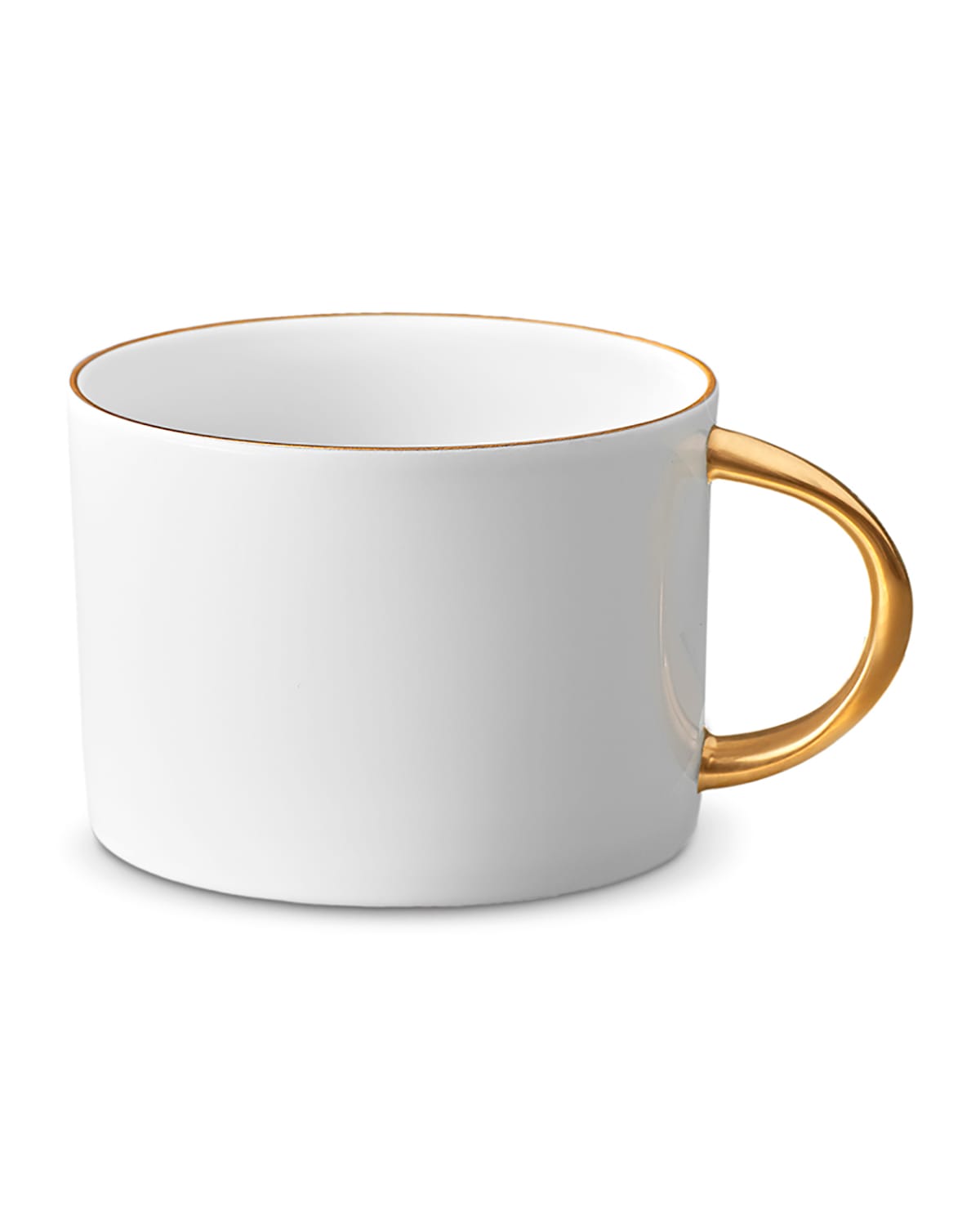 L'objet Corde Tea Cup, White/gold In White/gold