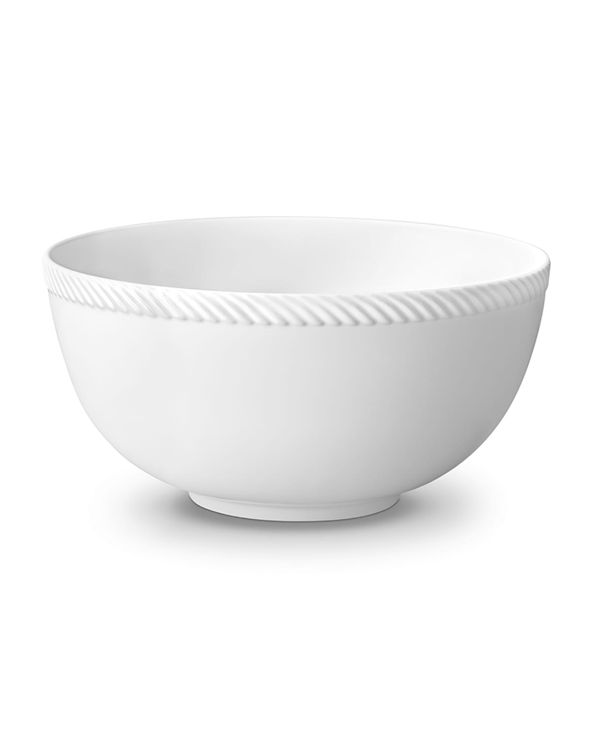 Shop L'objet Corde Large Bowl, White