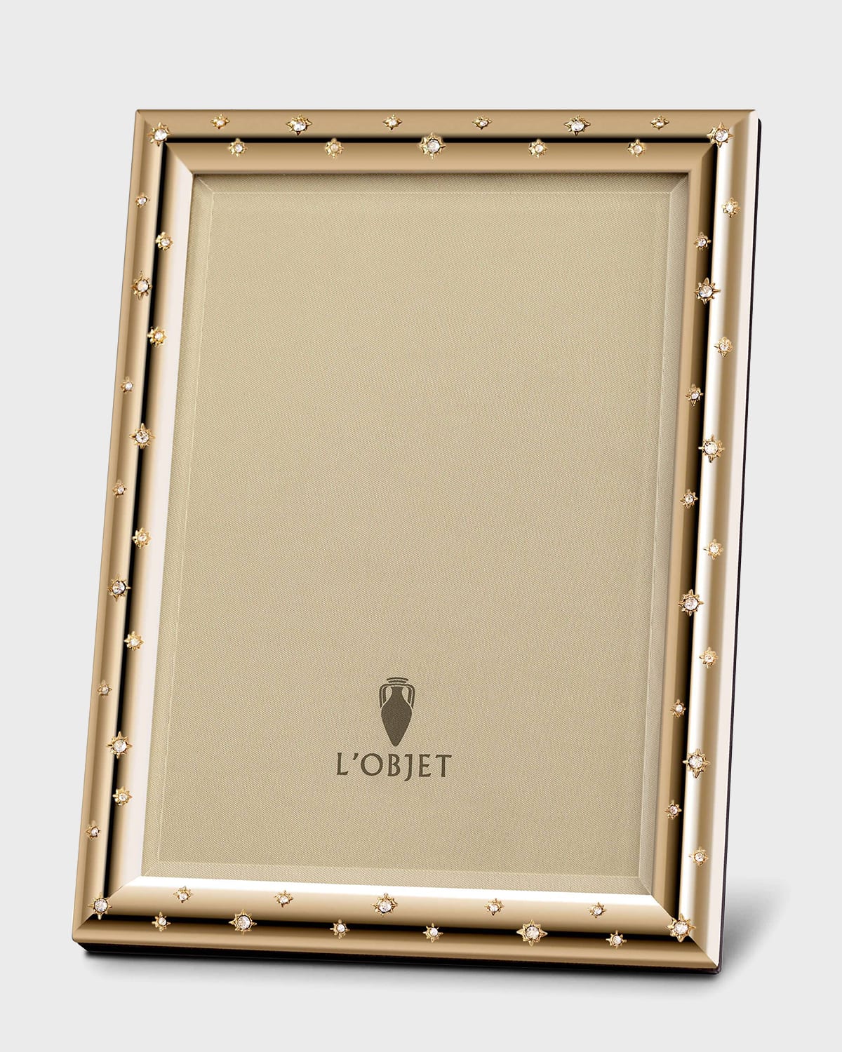 Shop L'objet Stars Gold Picture Frame, 5" X 7"