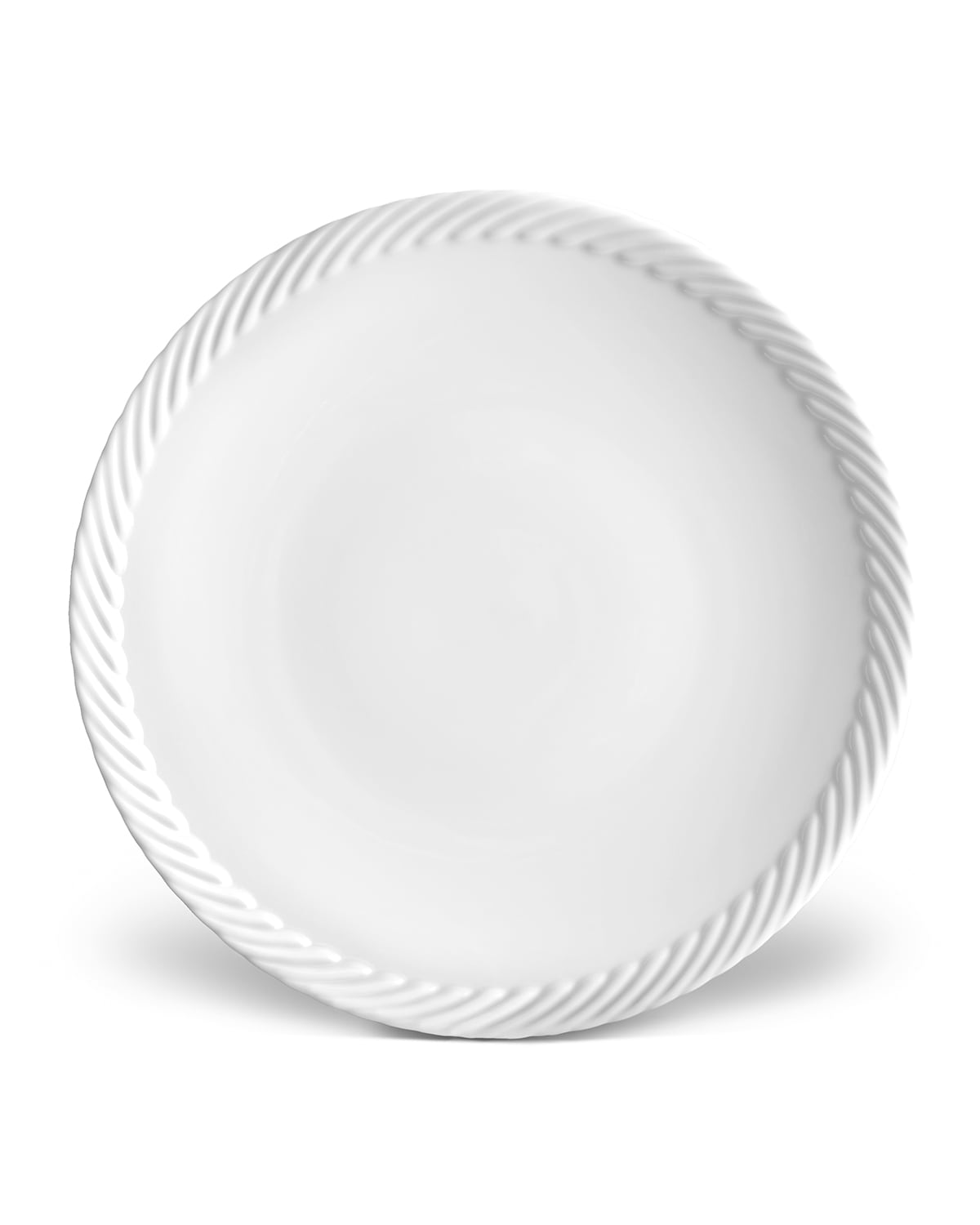 Shop L'objet Corde Salad/dessert Plate, White