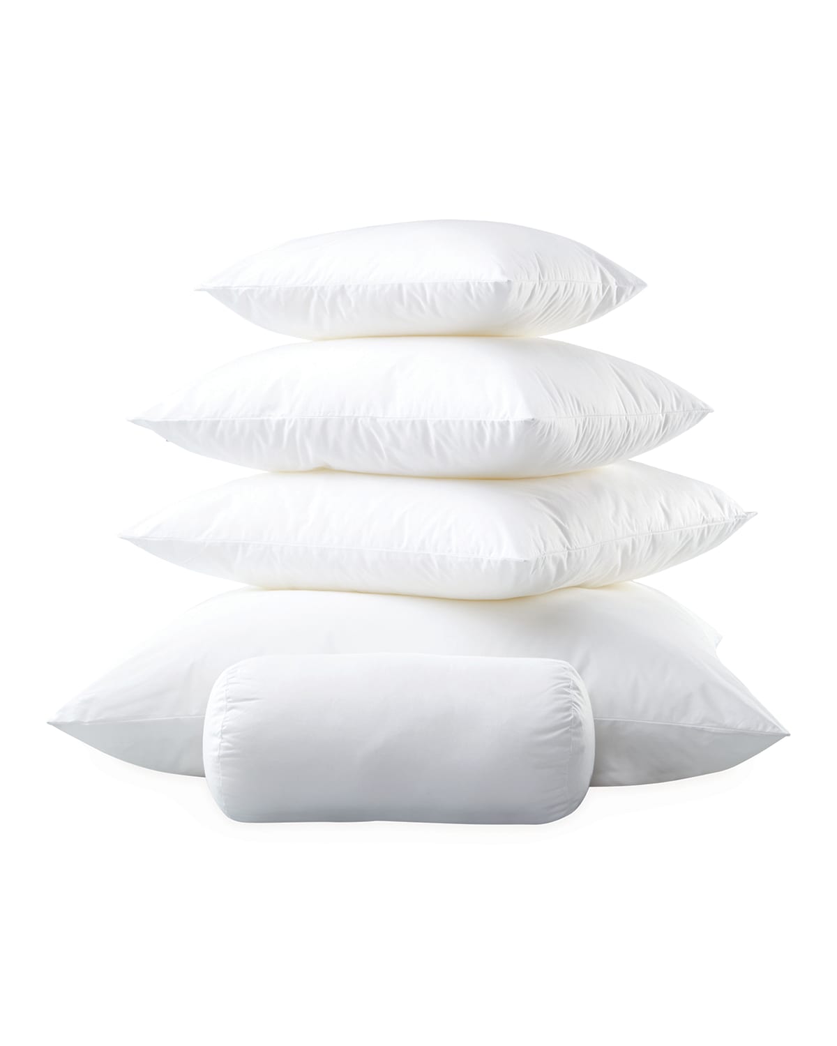 Shop Matouk Libero Firm Decorative Pillow, 15" X 21" In White