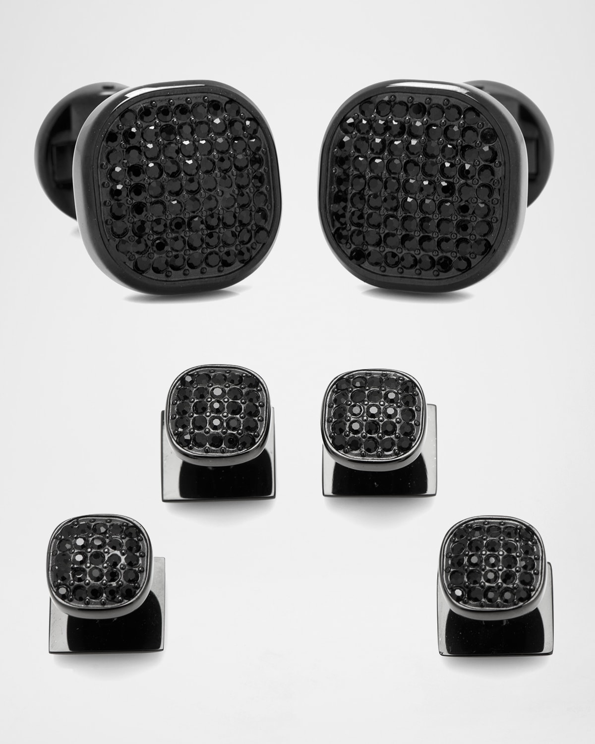 Cufflinks Inc. Pave Crystal Cuff Link Stud Set