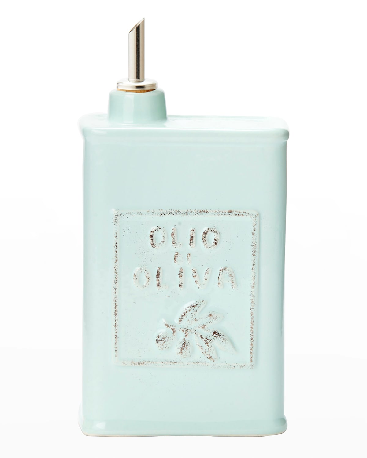 Vietri Lastra Stoneware Olive Oil Can