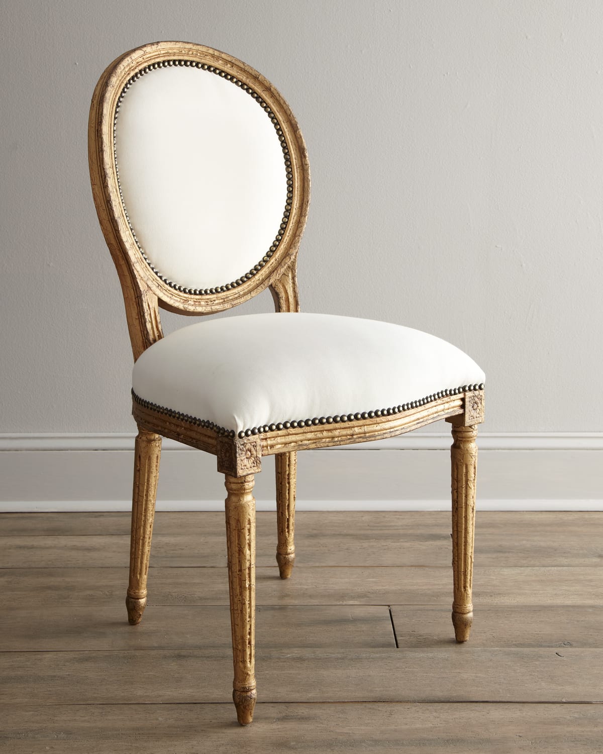Old Hickory Tannery Serena Dining Chair In Gold