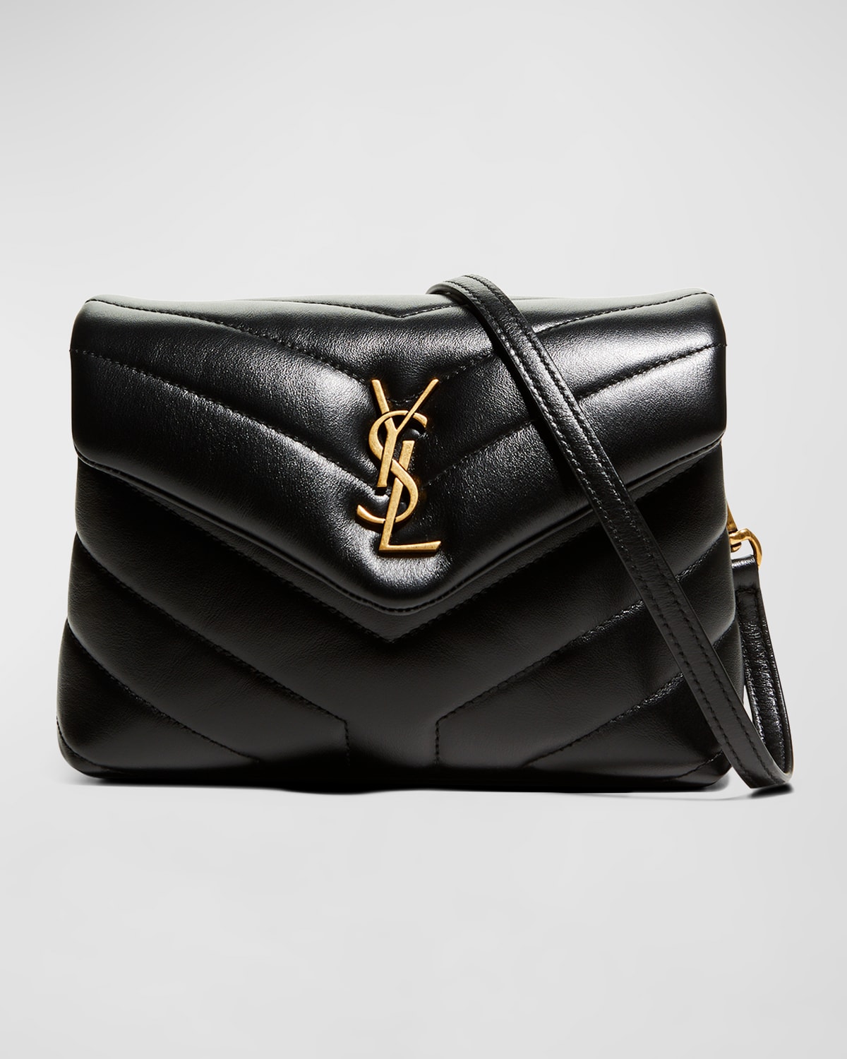 Loulou toy ysl matelasse calfskin envelope crossbody bag on sale