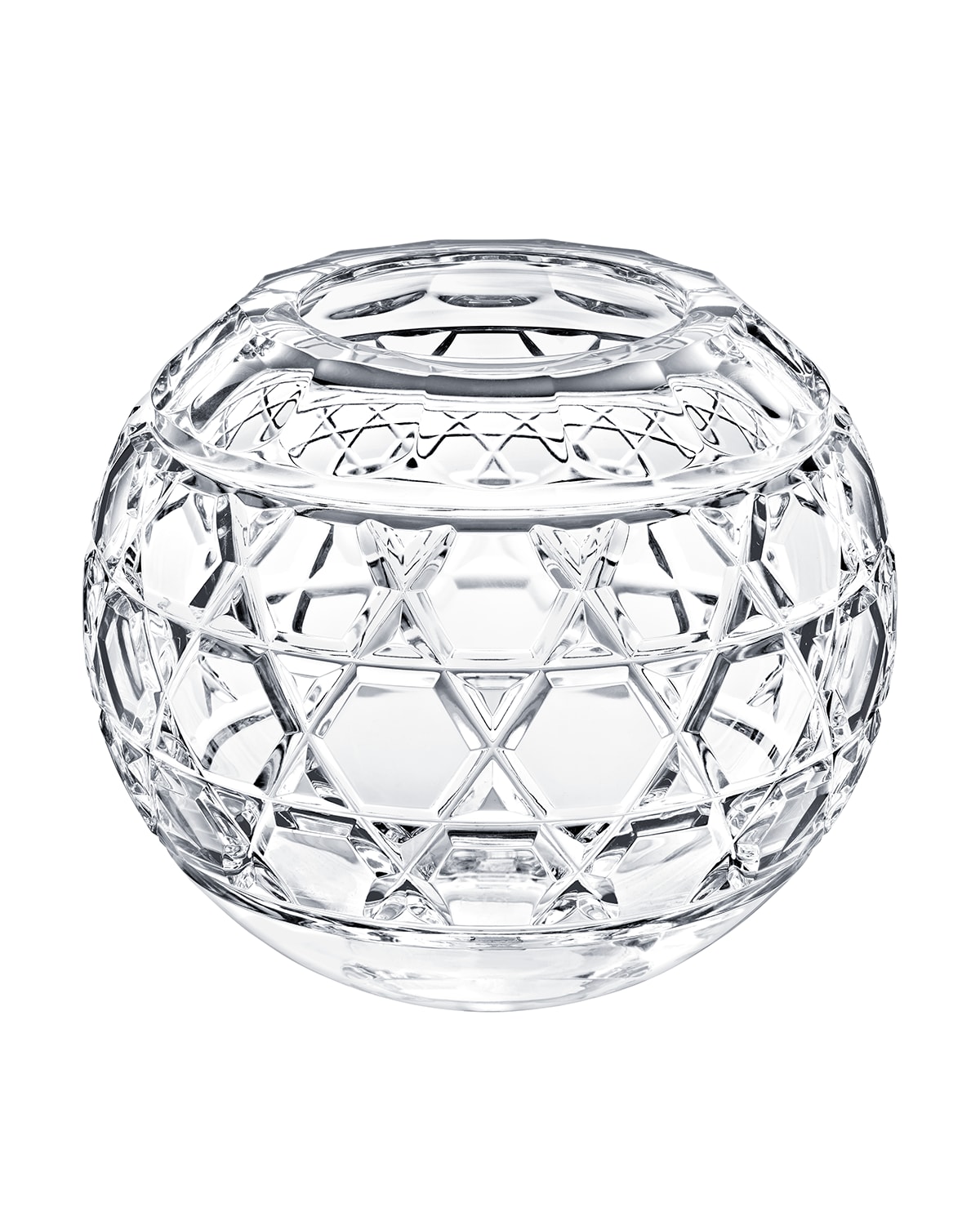 Saint Louis Crystal Royal Small Vase, Clear In Clear