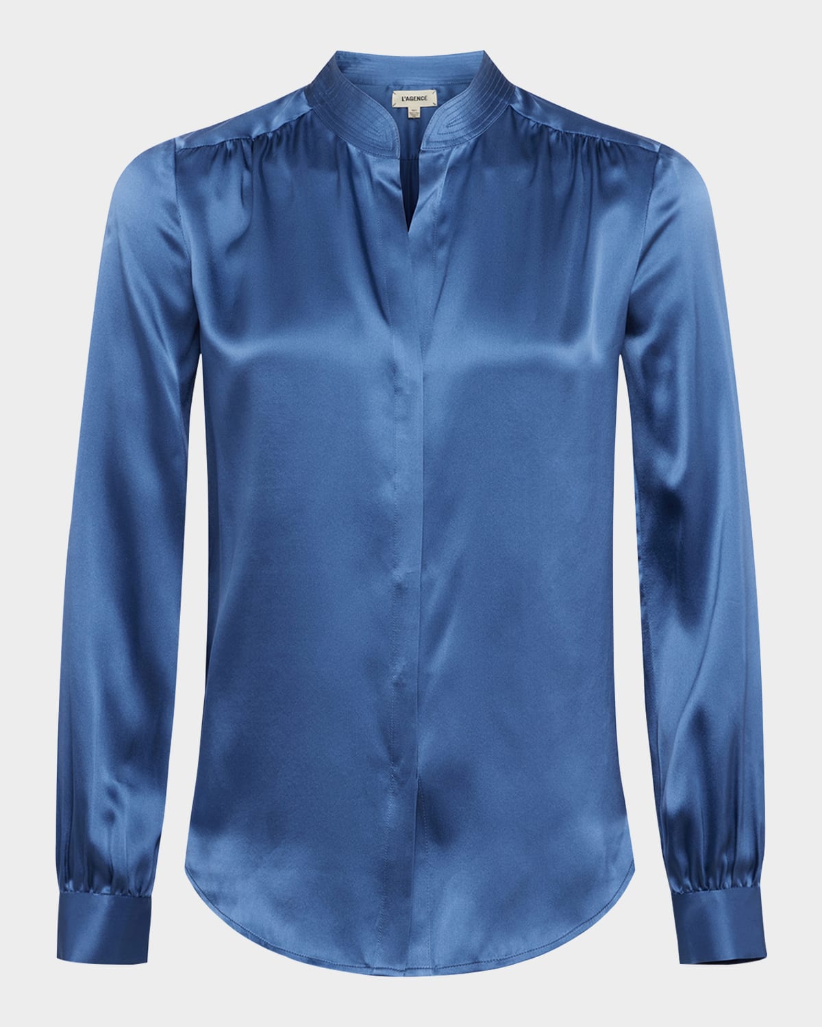 L'AGENCE BIANCA BLOUSE - BLUE HORIZON