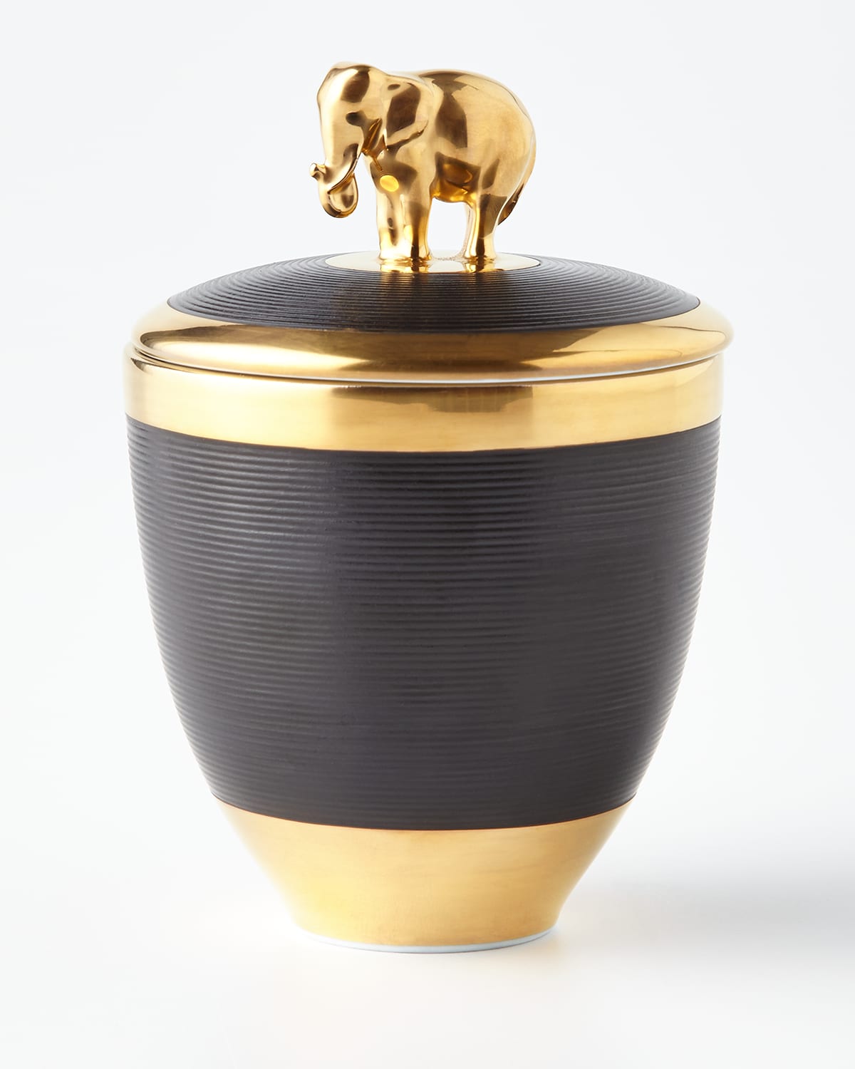 L'objet Elephant Noir Candle