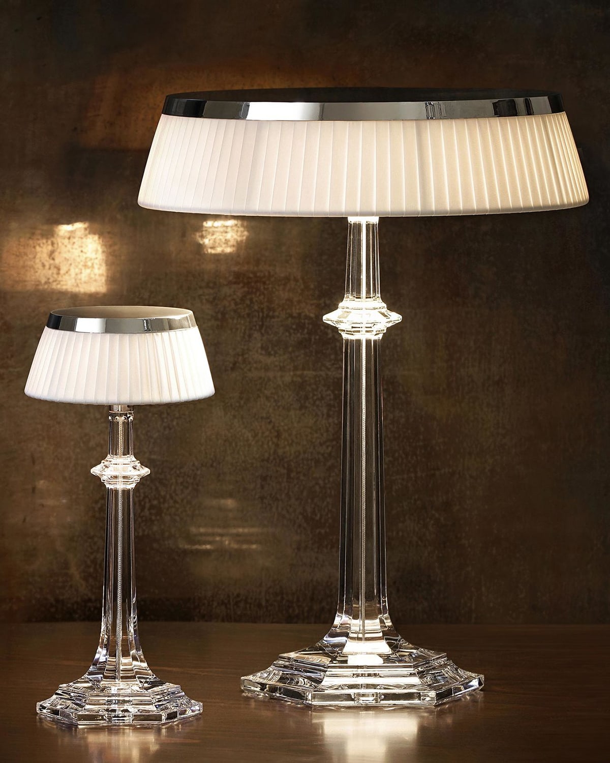 Baccarat Bon Jour Versailles Small Crystal Table Lamp