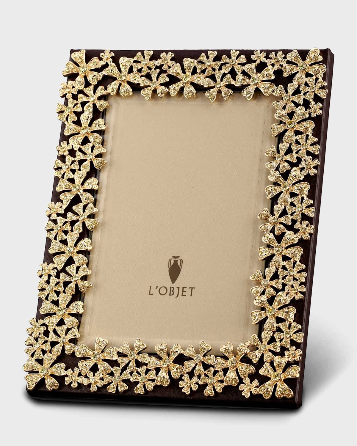 L'objet Gold Garland 5" X 7" Picture Frame