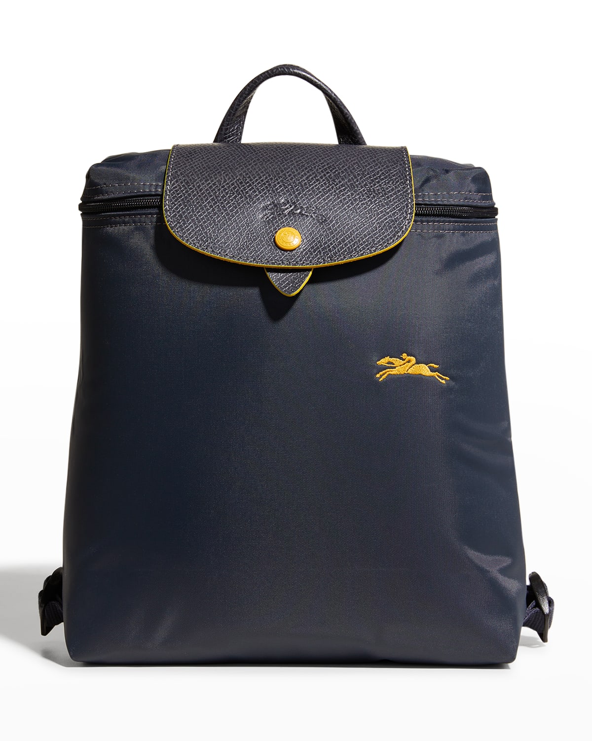 Longchamp Le Pliage Club Nylon Backpack In Gunmetal