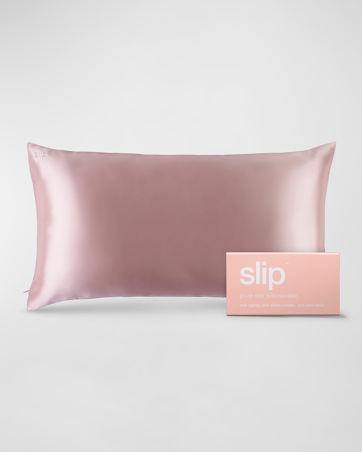 Shop Slip Pure Silk Pillowcase, King In Pink
