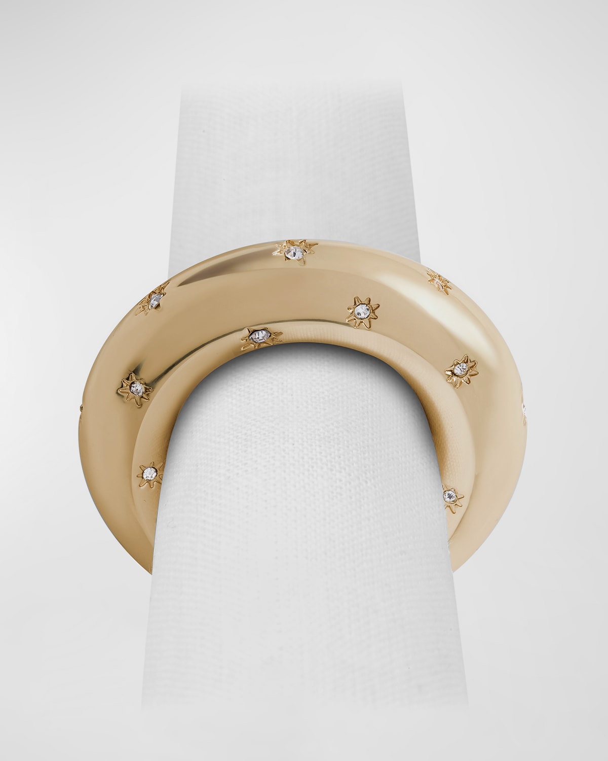 L'objet Stars 4-piece Napkin Ring Set