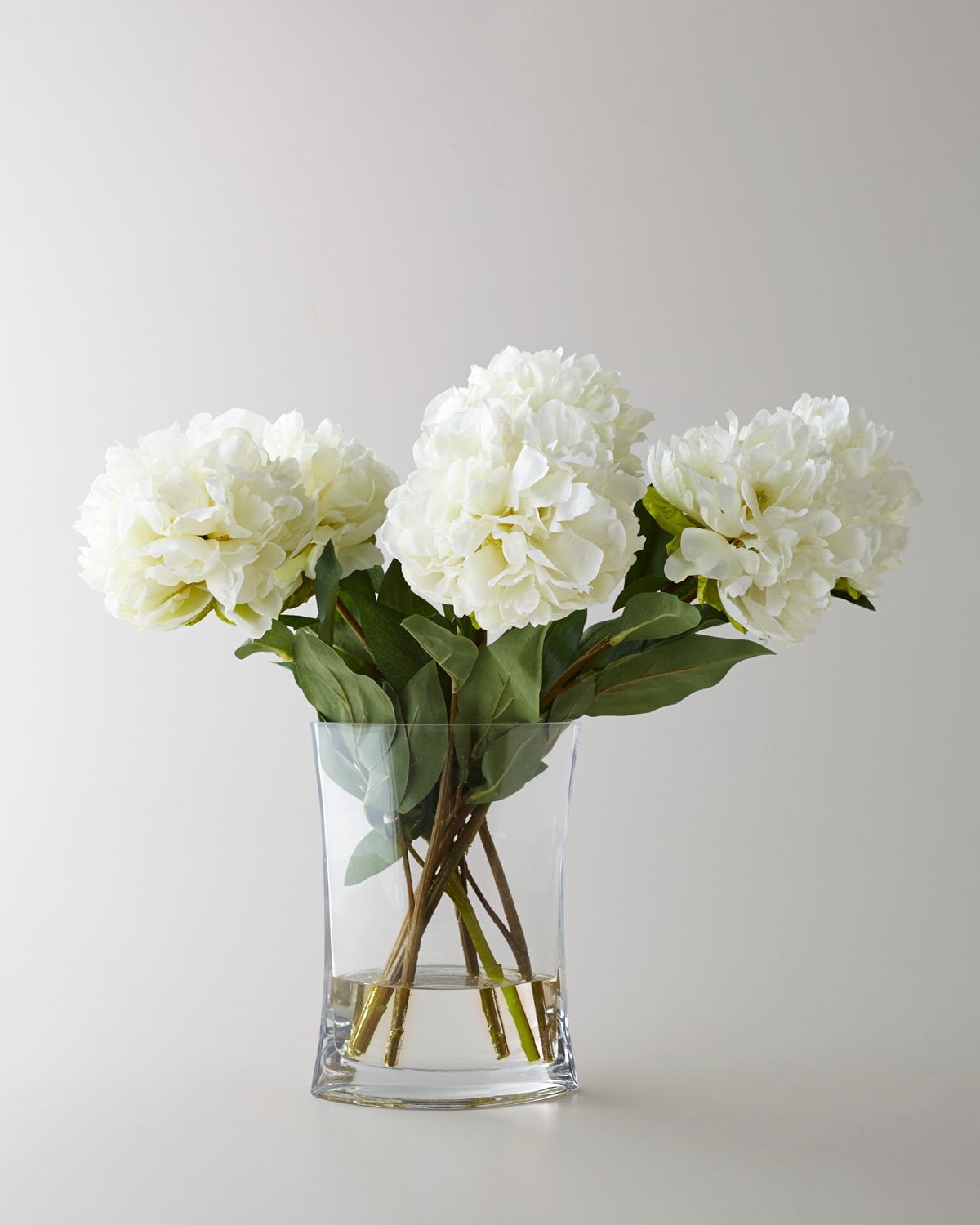 Shop John-richard Collection Heavenly Peonies Faux Floral Arrangement In White