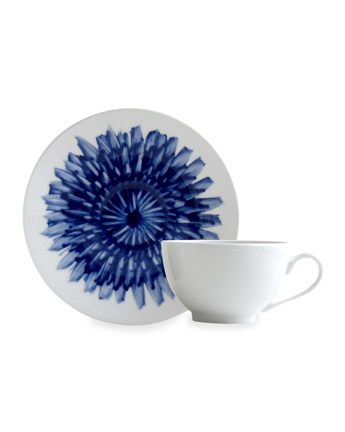 Shop Bernardaud In Bloom Tea Cup In White/blue