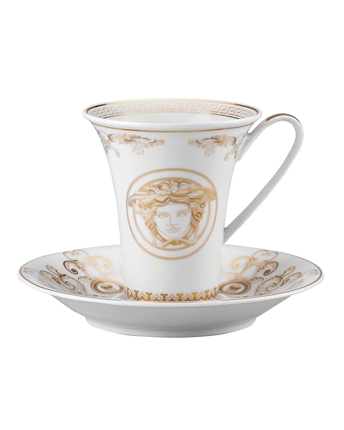 Shop Versace Medusa Gala Coffee Cup & Saucer