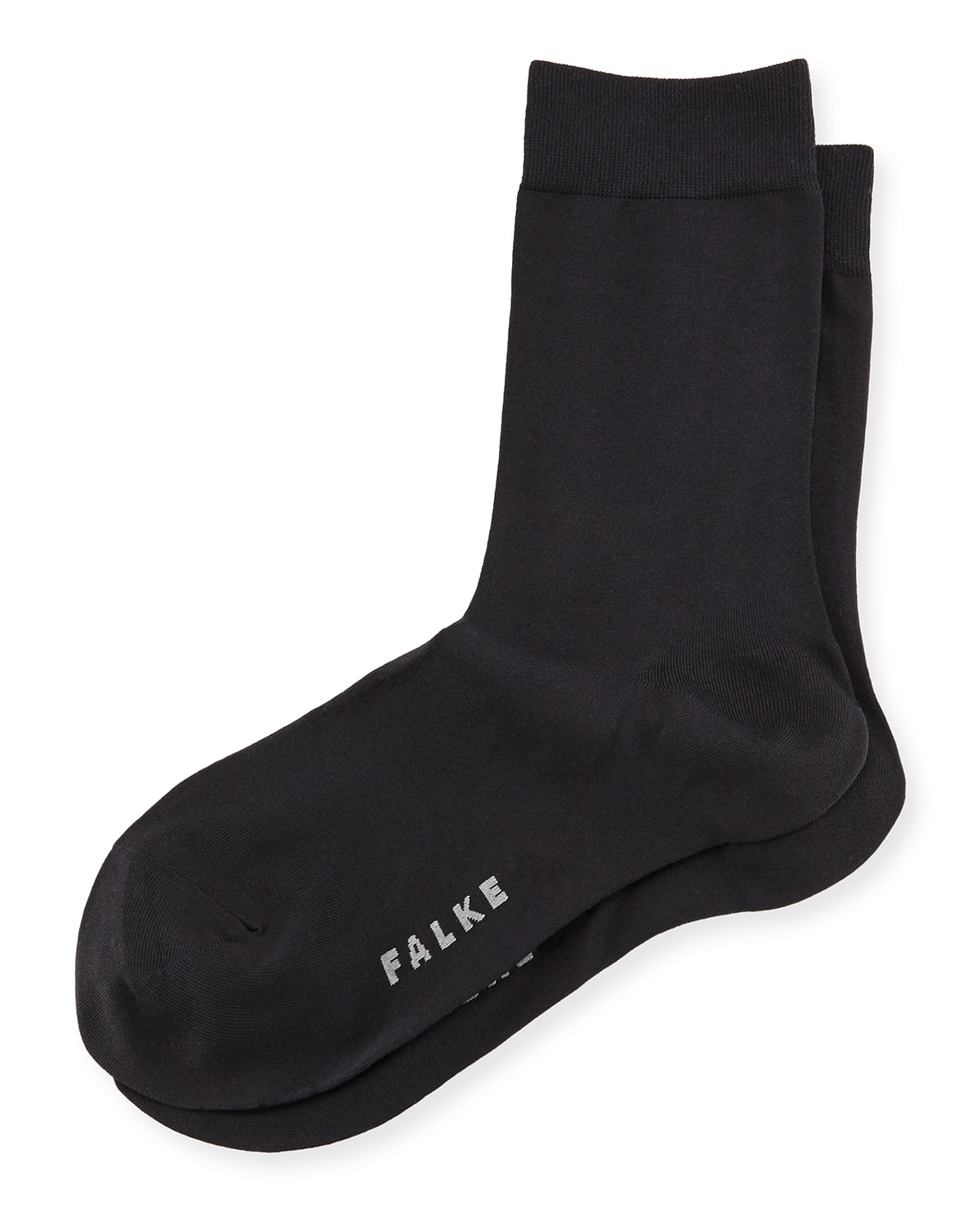 Falke Cotton Touch Ankle Socks In Black