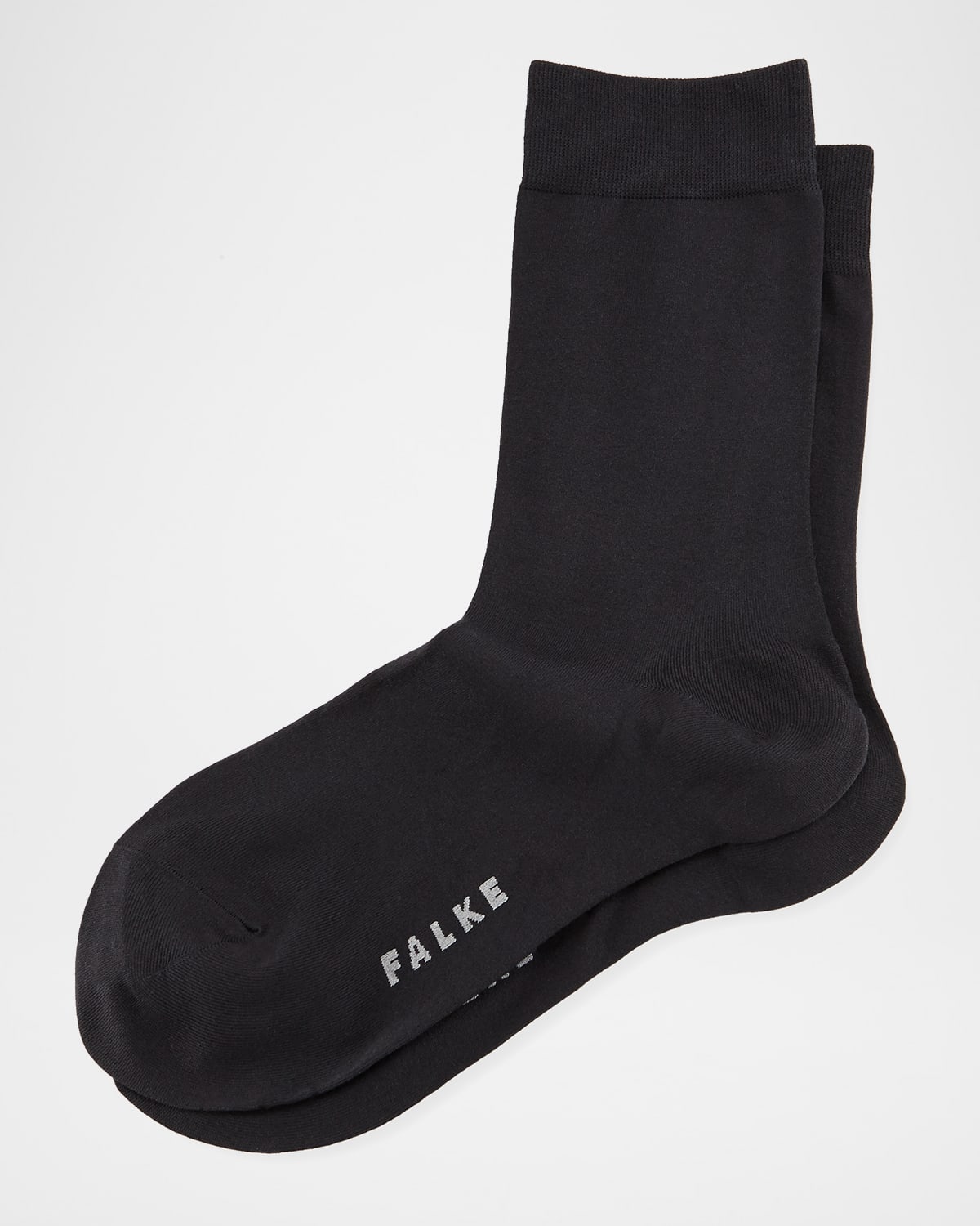 Falke Cotton Touch Ankle Socks In Black