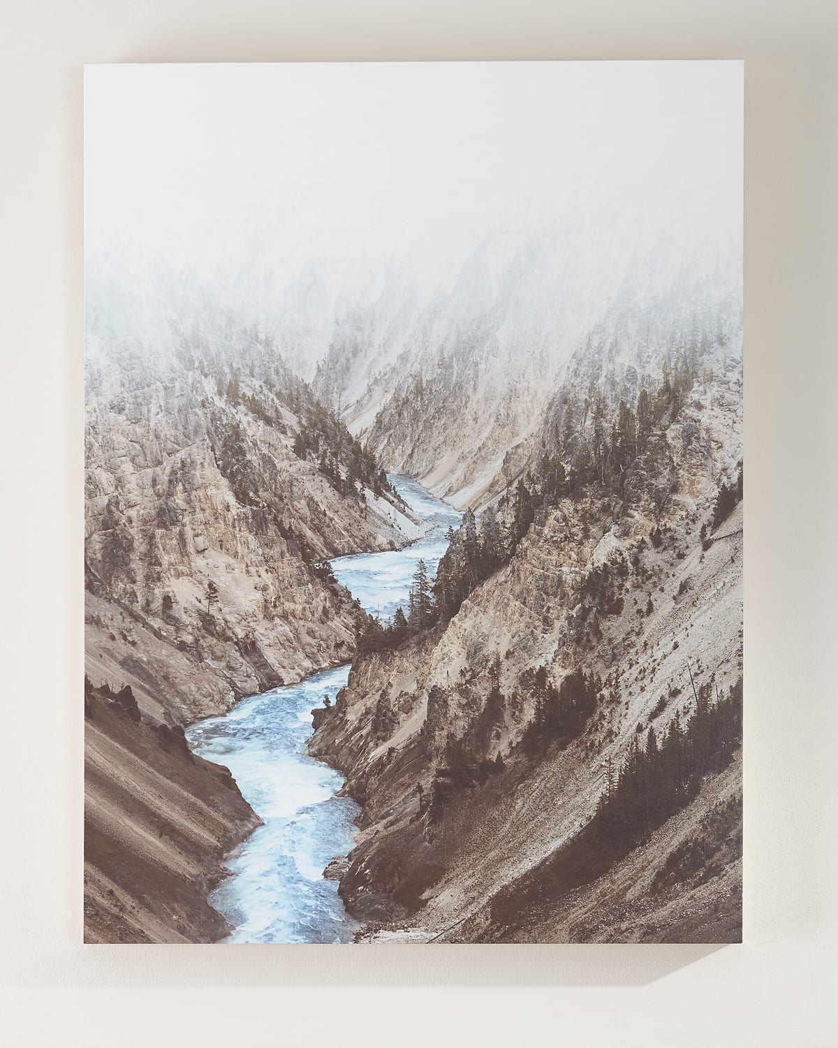 Mountain River Photography Print on Maple Box Art