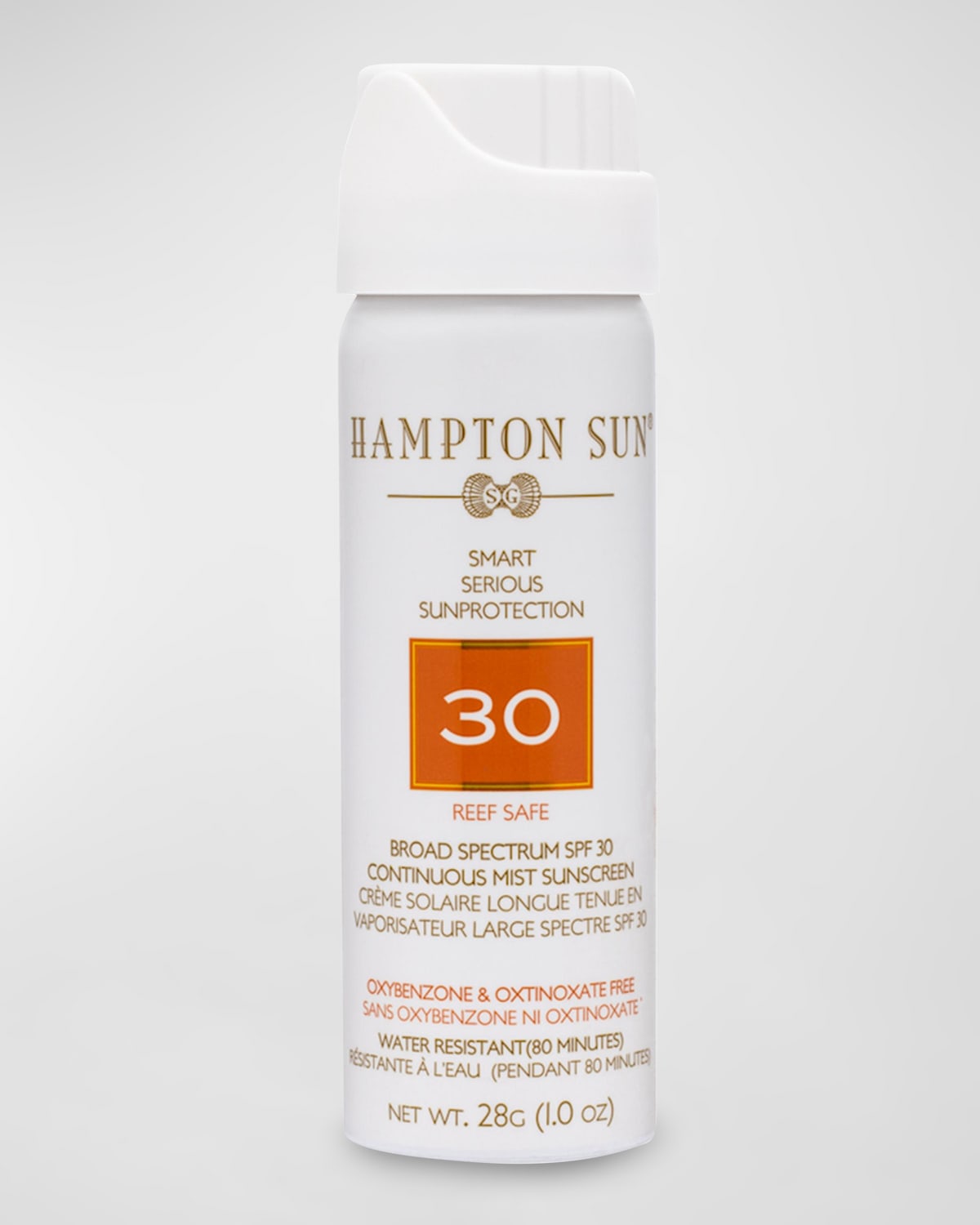 Hampton Sun SPF 30 Continuous Mist Sunscreen (Travel Size), 1 oz.
