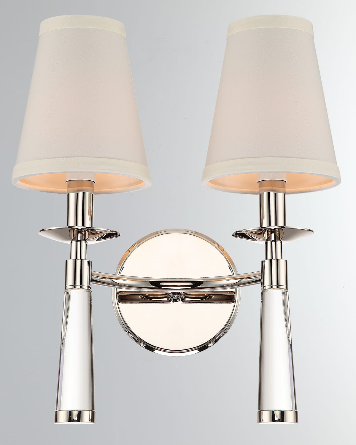 Shop Crystorama Baxter 2-light Oil Sconce In Silver