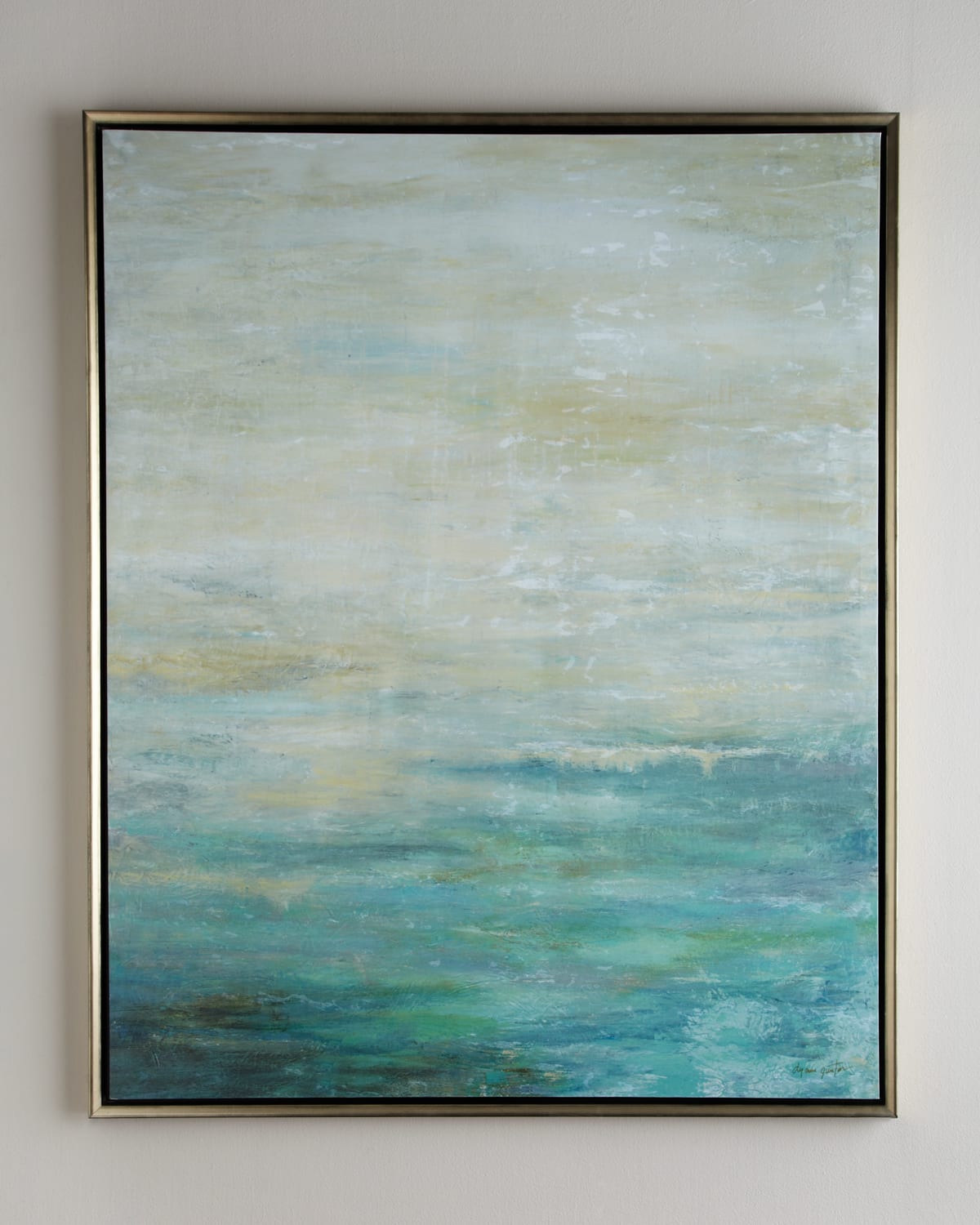 John-richard Collection As The Water Flows Giclee On Canvas Wall Art By Dyann Gunter