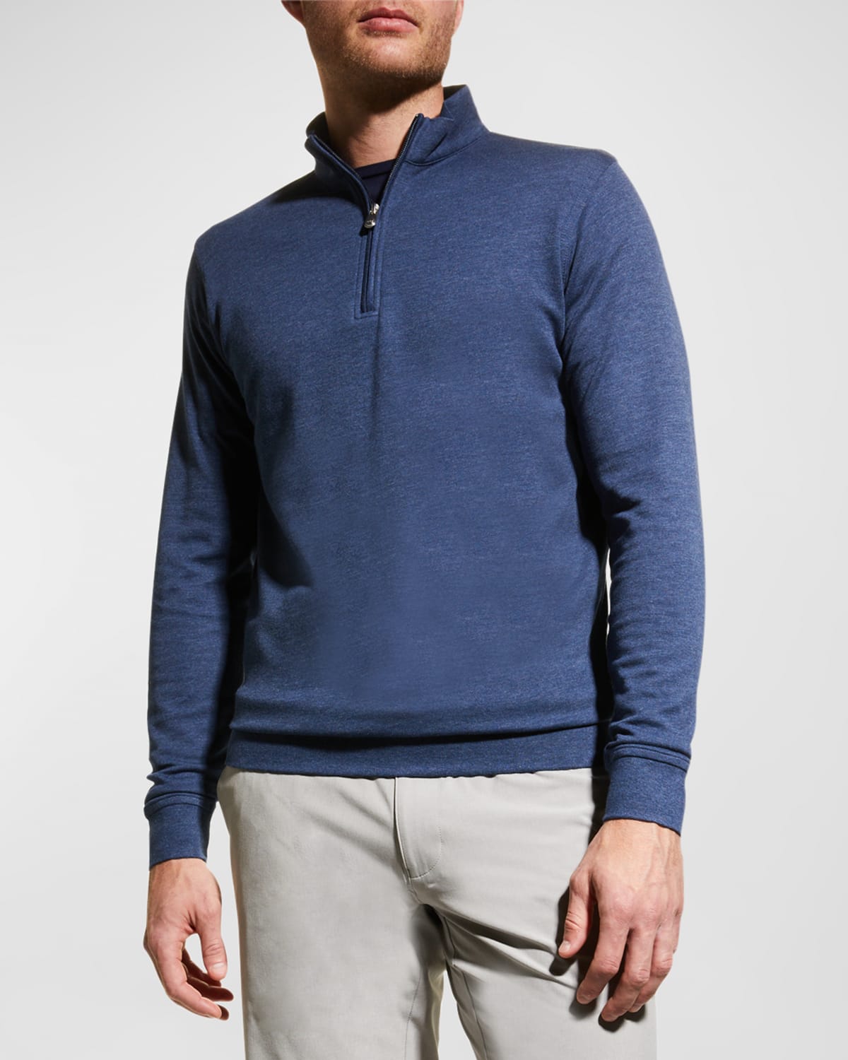 Peter Millar Men's Crown Comfort Half-Zip Sweater