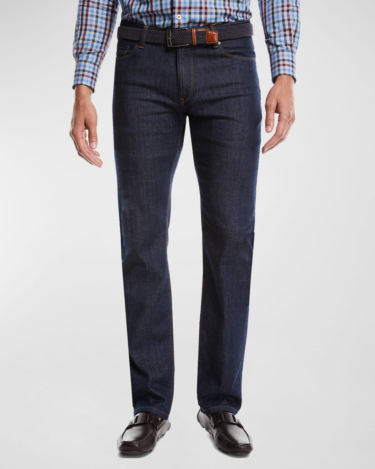 Peter Millar Men's Straight-Leg Stretch-Denim Jeans