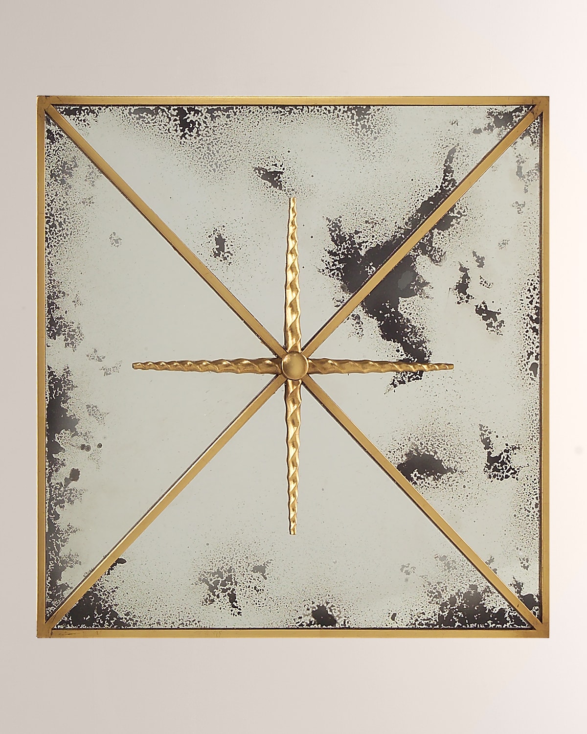 John-richard Collection Rio Mirror In Yellow