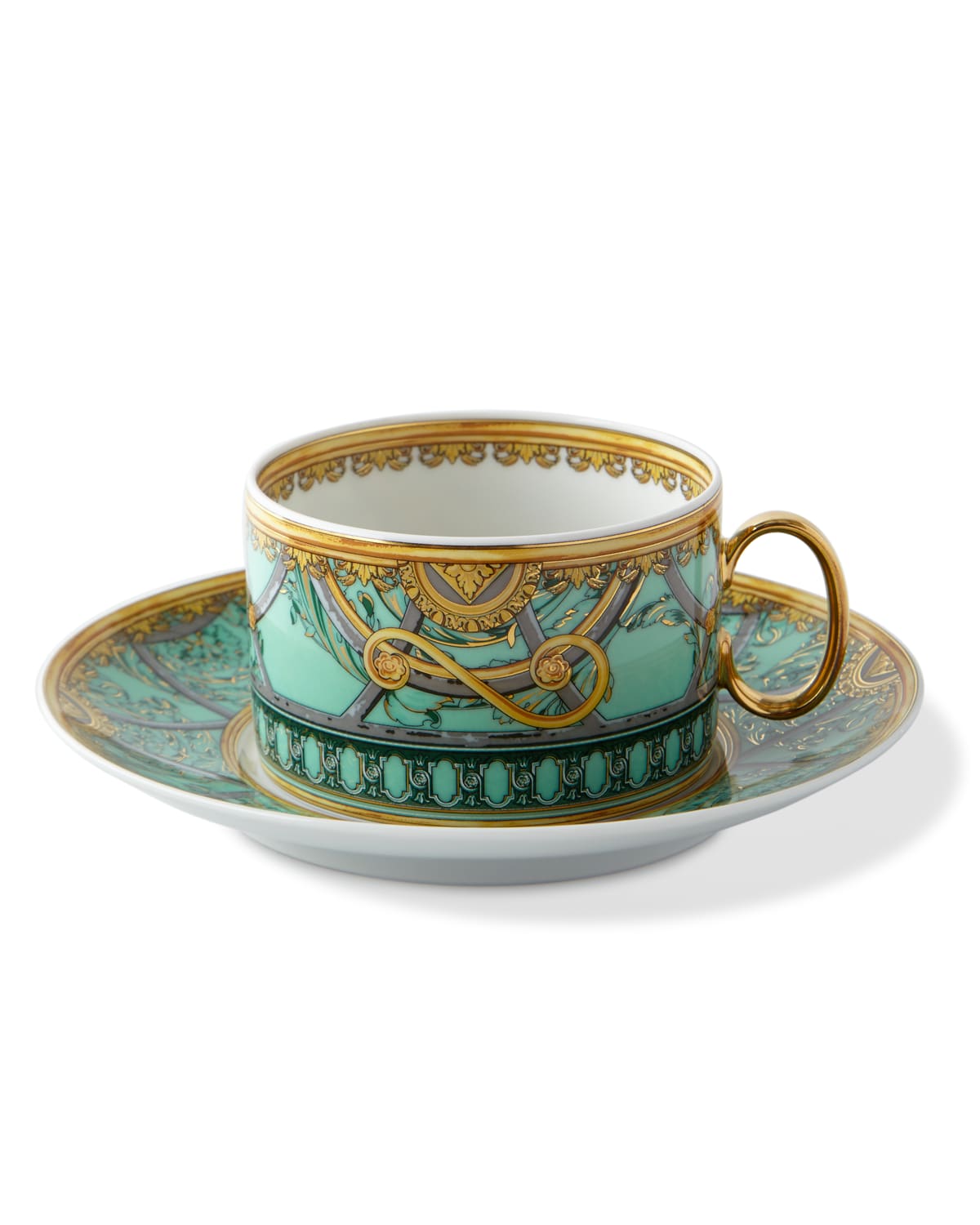 VERSACE LA SCALA DEL PALAZZO CUP AND SAUCER,PROD215080019