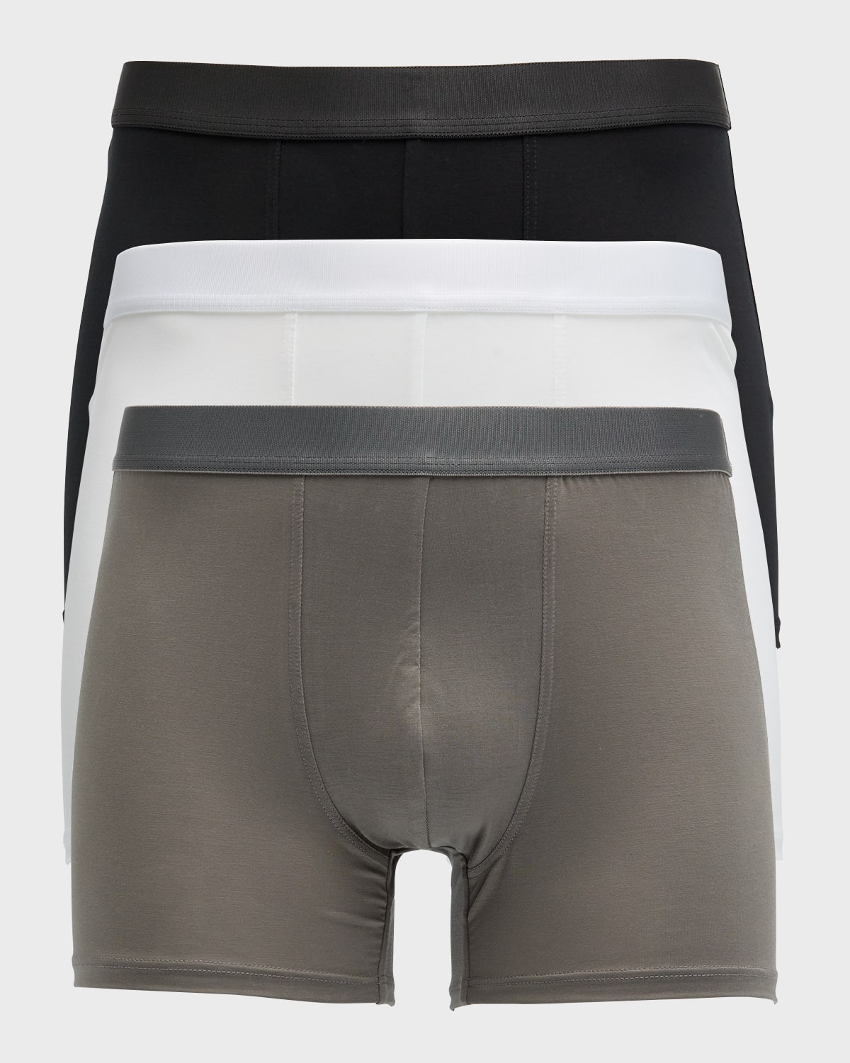 Cdlp Three-pack Stretch-tencel™ Lyocell Boxer Briefs In Multi