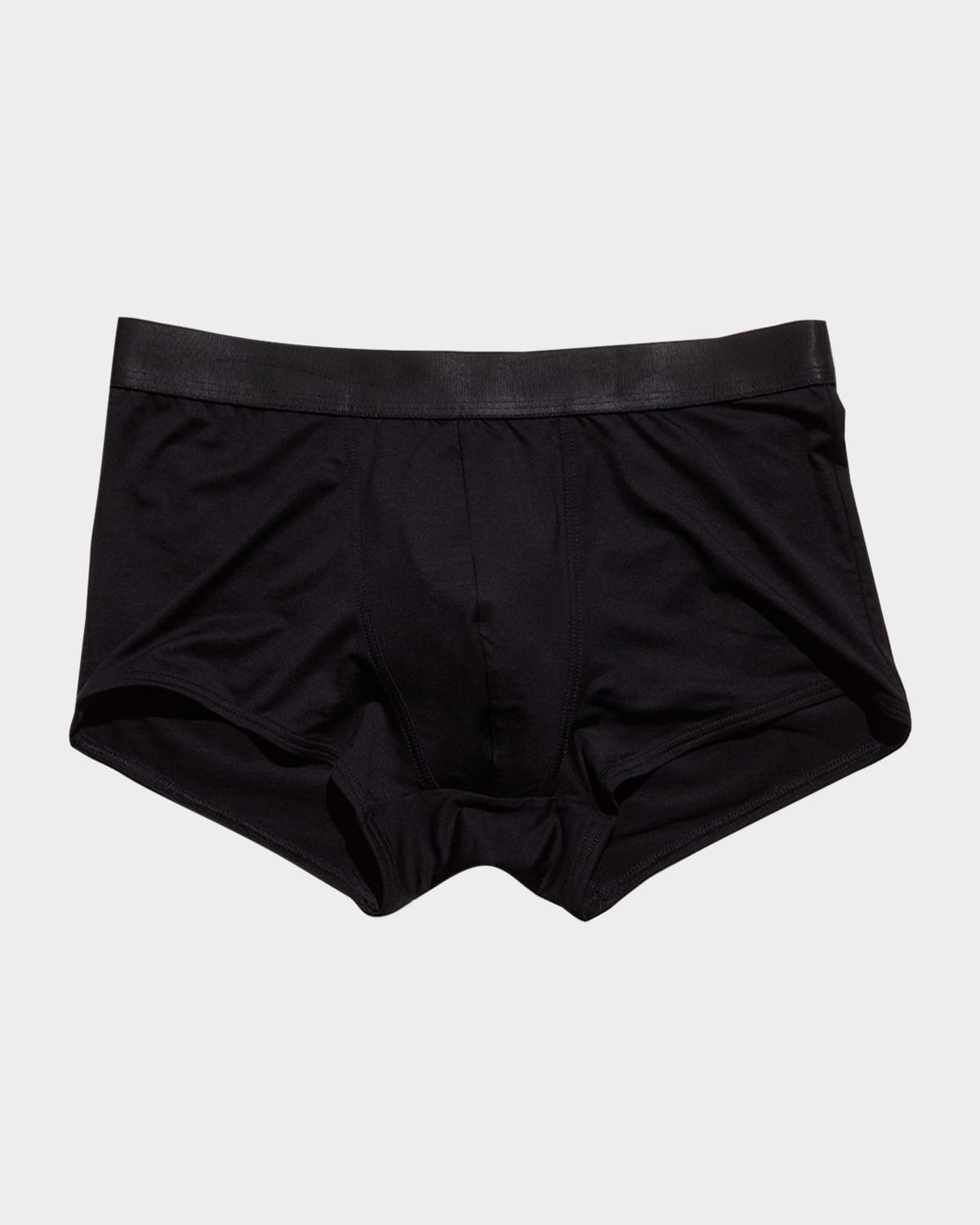 Cdlp Men's Solid Lyocell Boxer Trunks In Black