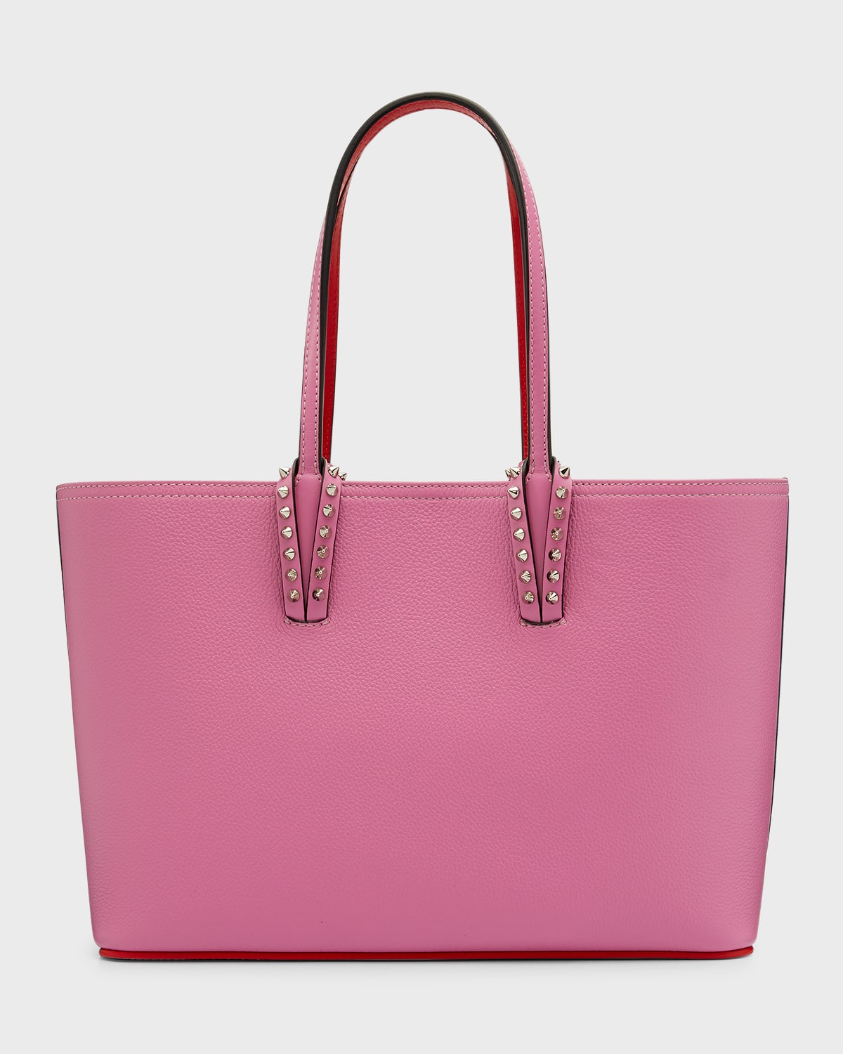 Christian Louboutin Cabata Small Empire Paris Tote Bag In Pink