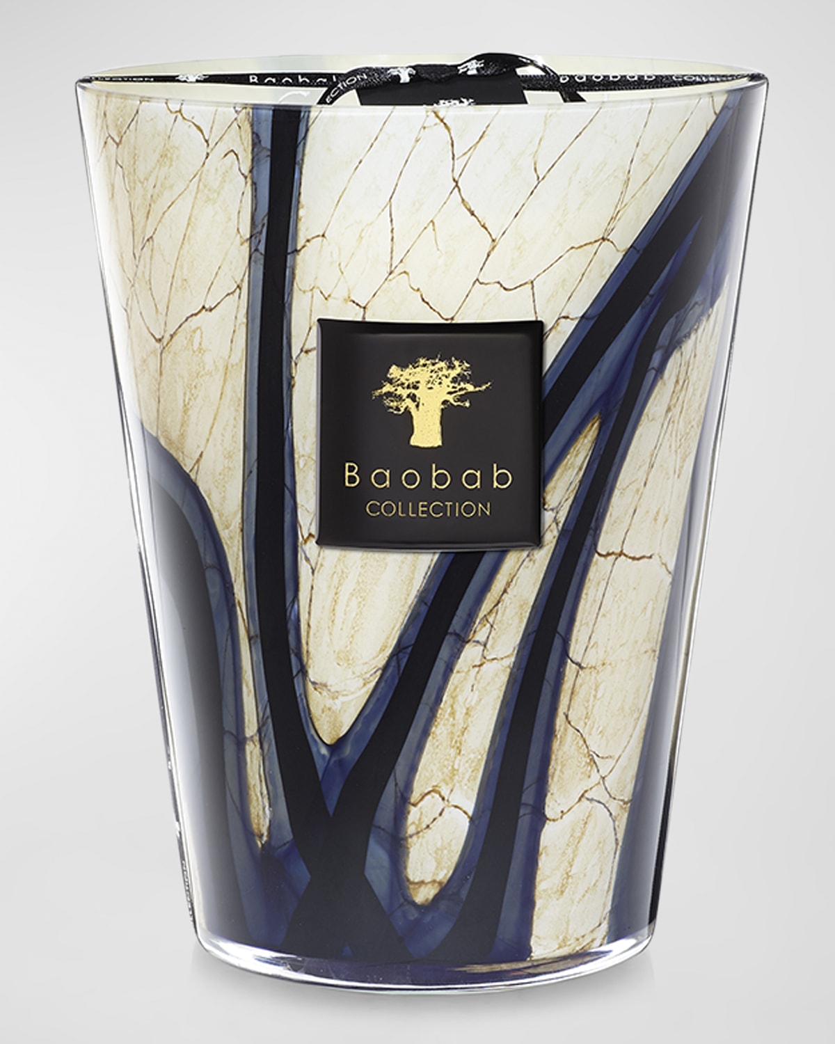 Shop Baobab Collection Stones Lazuli Candle, 9.4" In Multi