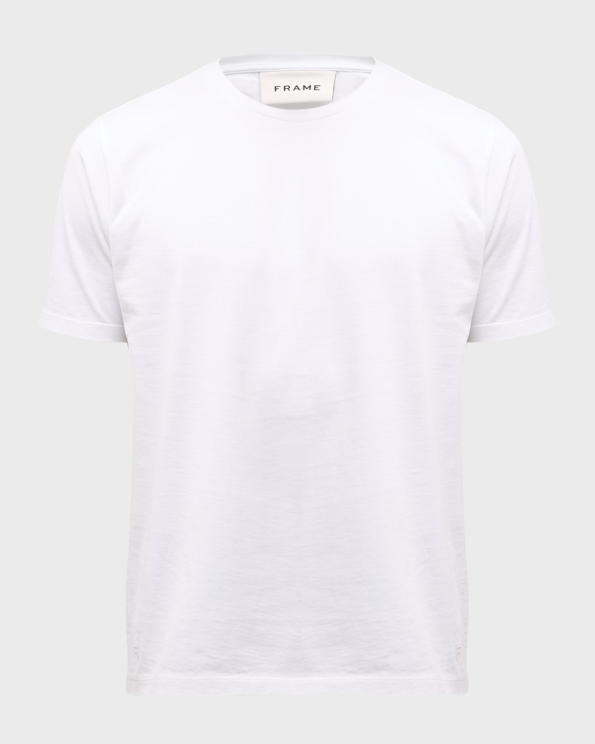 Frame Heavyweight Classic Fit Cotton T-shirt In White