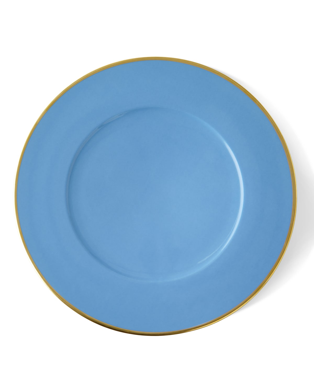 Shop Anna Weatherley Porcelain And 24k Gold Charger In Blue